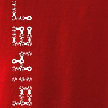 Biker nápis na výšku reťaz