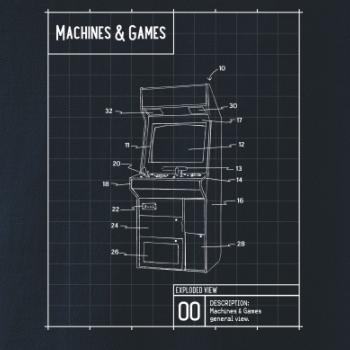 Nákres herný automat spredu