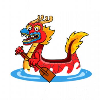 Dračia loď s pádlom