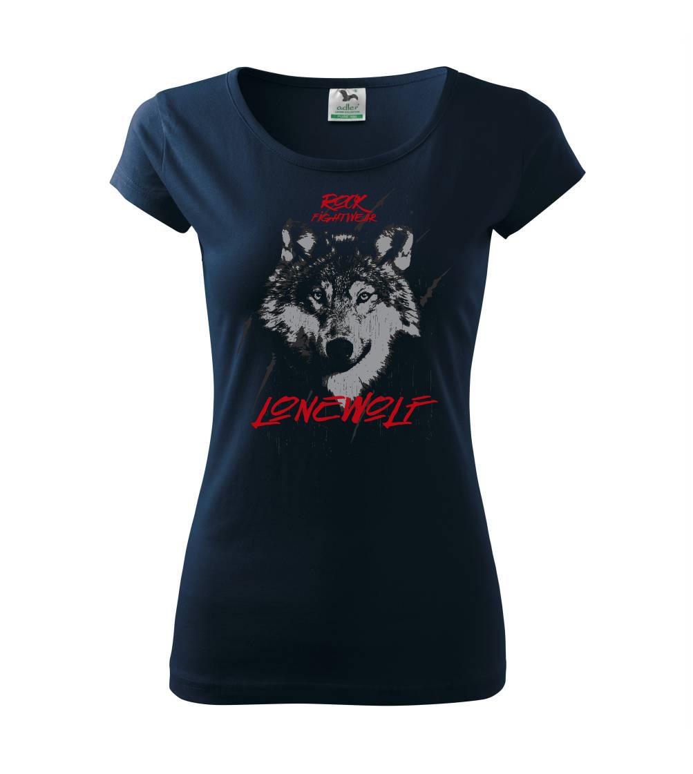Tričká s vlkom - Wolf fightwear - Dámske tričko Pure
