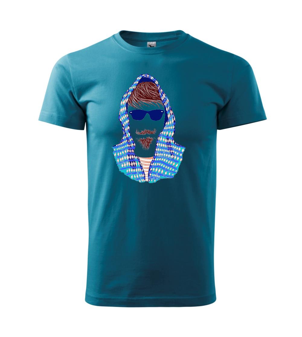 Grafické tričká - Hipster 2 - Klasické pánske tričko vyššej gramáže