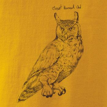 Výr bielobradý great horned owl Výr bielobradý great horned owl