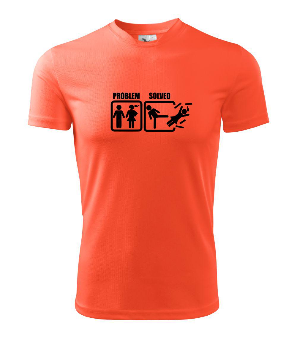 Tričká Problem Solved - Problém - Kick - Detské tričko športové