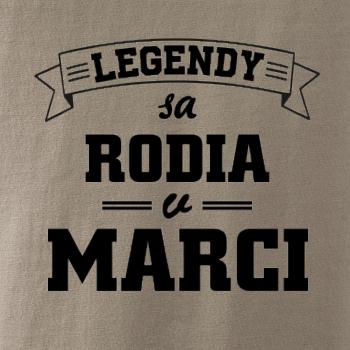 Legendy sa rodia v marci