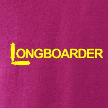 Longboarder nápis