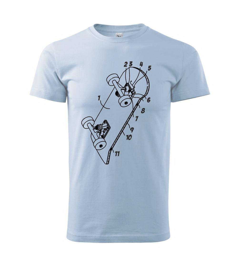 Skateboard nákres dosky Skateboard nákres dosky