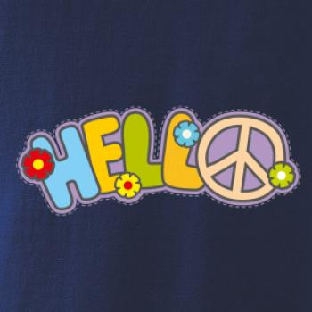 Hello hippie symbol