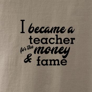 Became a teacher