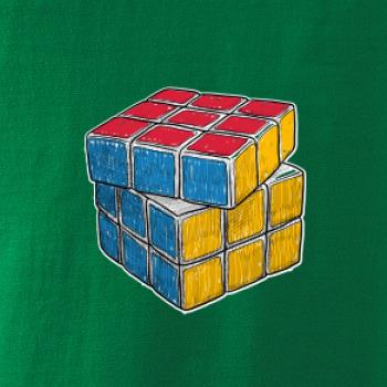 Rubikova kocka kreslená