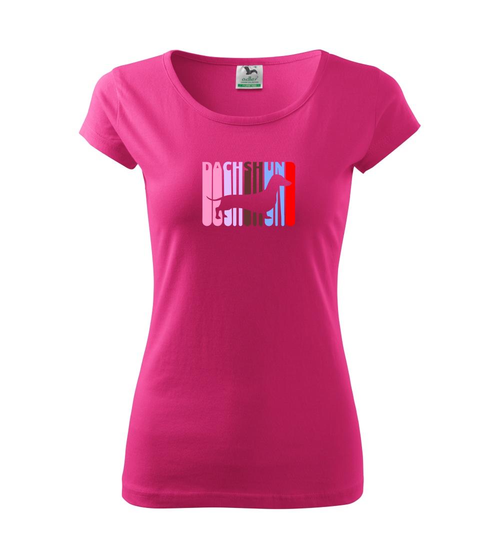 Jazvečík Roztečený nápis Jazvečík Roztečený nápis