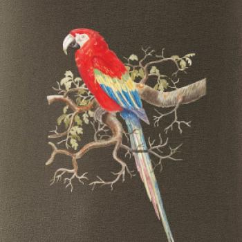 Papagáj  na listnatom strome