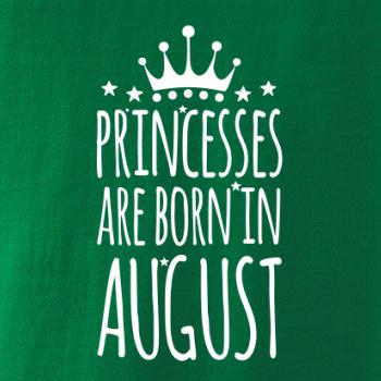Princesses are born in August