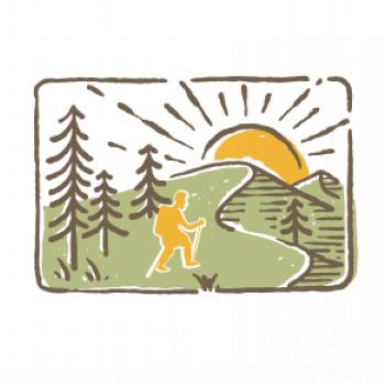 Nordic walking v přírodě