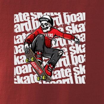 Skate red boy