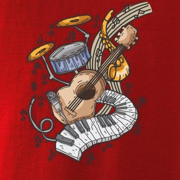 Hudební nástroje v notách