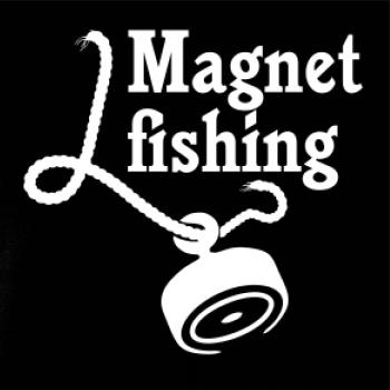 Magnet fishing