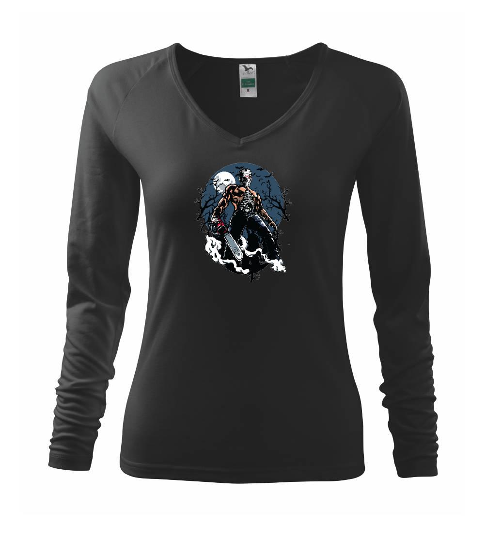 Grafické tričká - Evil Killer - Tričko dámske Elegance