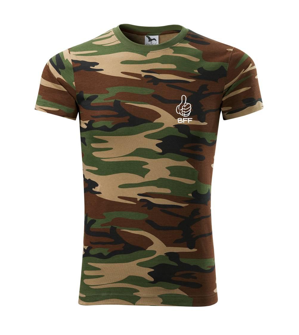 BFF tričká pre najlepšie kamarátov - My Best Friend - Army CAMOUFLAGE
