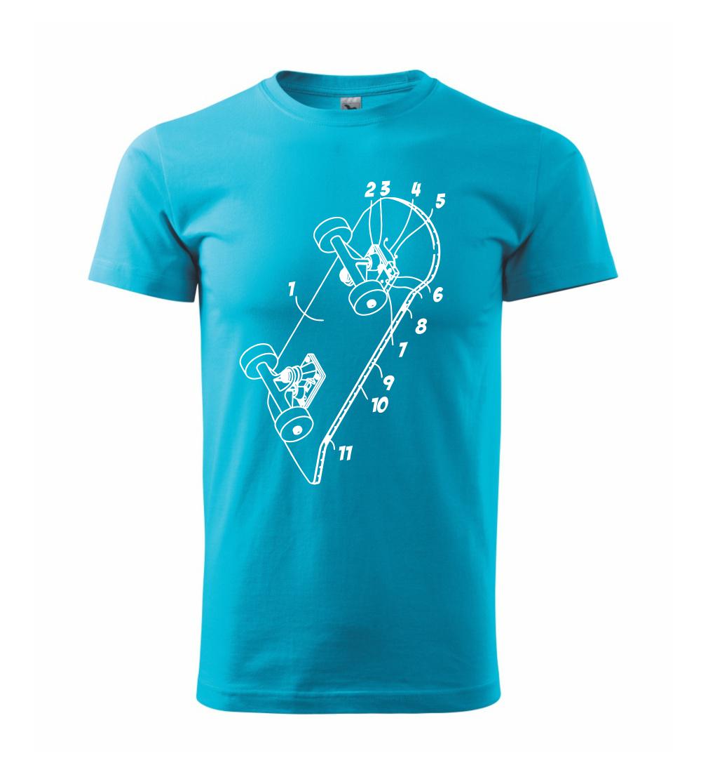 Skateboard nákres dosky Skateboard nákres dosky