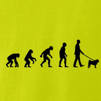 Evolúcia pes Mops (muž-žena)