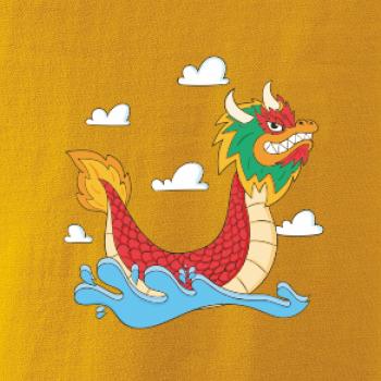 Dračia loď kreslená