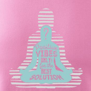 Joga - think positive sivá