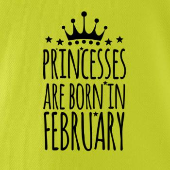 Princesses are born in February