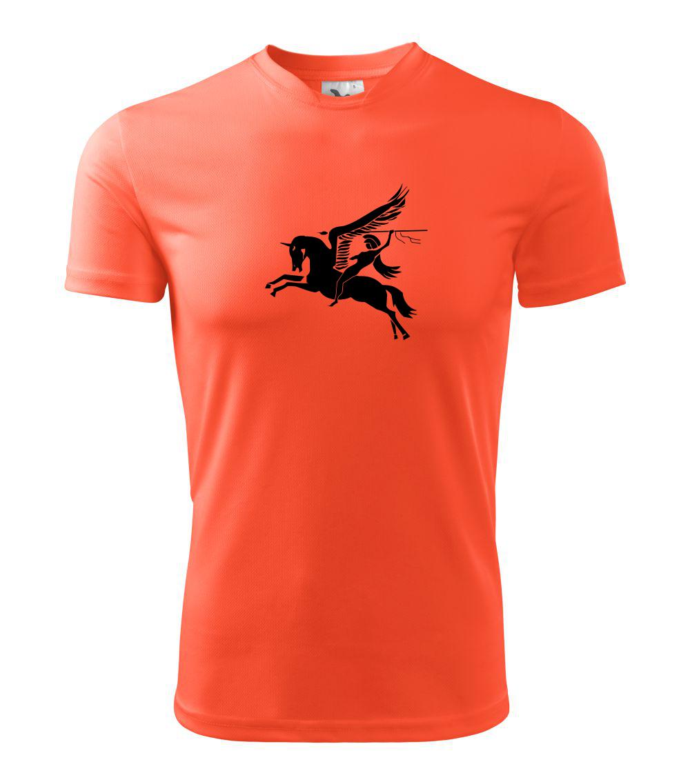 Vojenská tričká s potlačou - Airborne units - Pánske tričko Fantasy športové