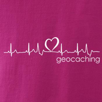 Moje srdce bije pre Geocaching -Text
