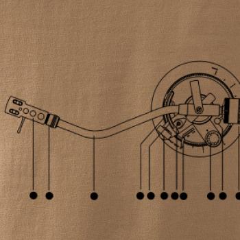 Nákres rameno gramofónu