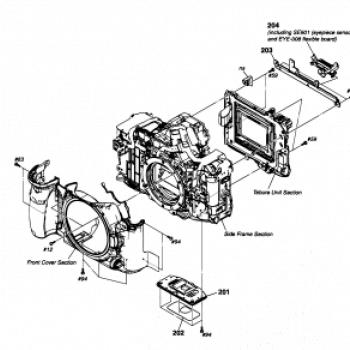 Nákres Digitálny fotoaparát Nákres Digitálny fotoaparát