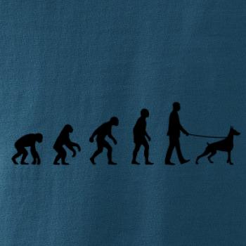 Evolúcia pes doberman (muž-žena)
