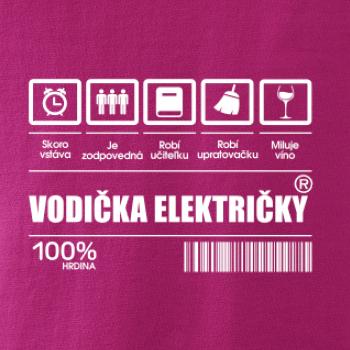 Čiarový kód - Vodič električky / vodička električky