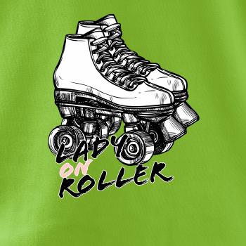Lady on roller