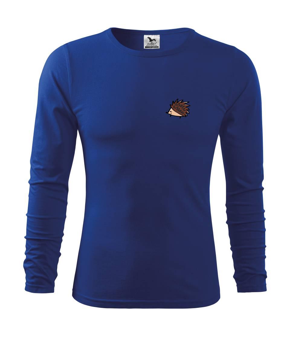 Grafické tričká - Ježko na prsníku - Tričko detské Long Sleeve