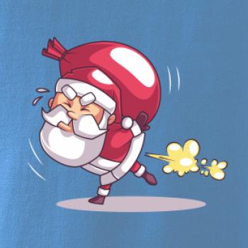 Santa nesie ťažký náklad