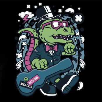 Krokodíl s gitarou