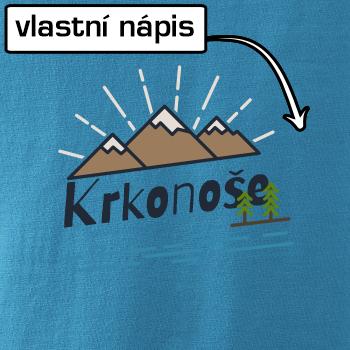 Kreslené hory - vlastné nápis