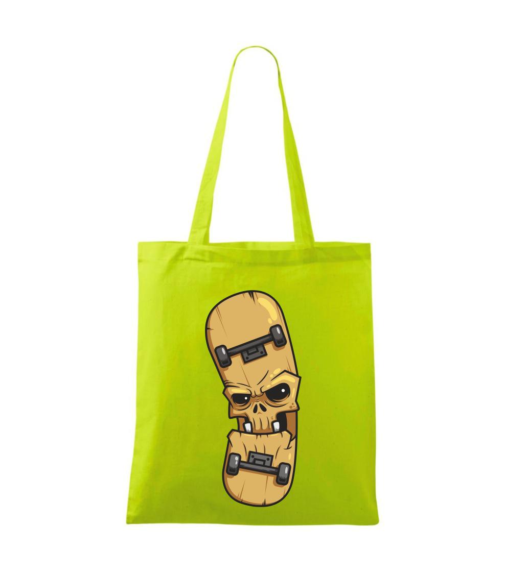 Longboard a Skatebord - Skateboard zombie - Taška bavlnená