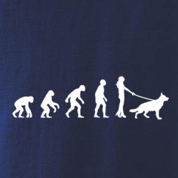 Evolúcia pes Nemecký ovčiak (muž-žena)