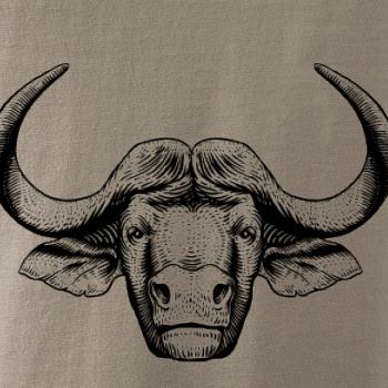 Hlava býka kreslená
