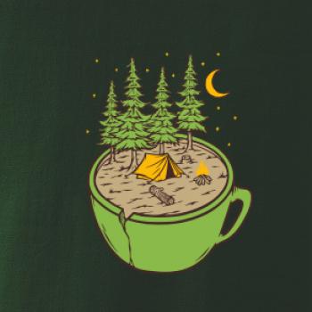 Hrnček plný stanovania