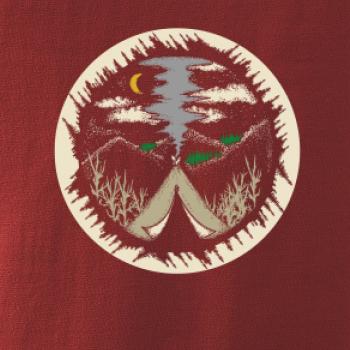 Indiánske teepee v kruhu