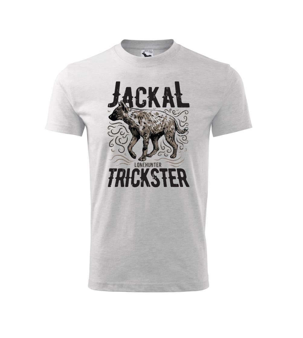 Tričká so zvieratami - Hyena jackal  trickster - Tričko detské bavlnené