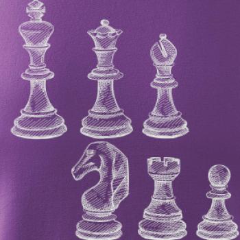 Šachové figúrky kreslené Šachové figúrky kreslené