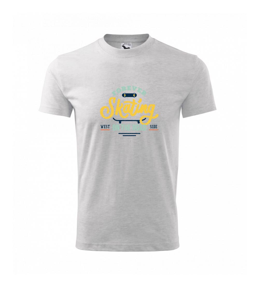 Forever skateing on the road