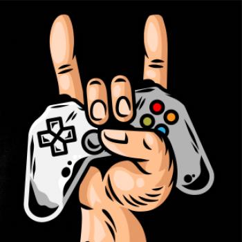 Gamer - gamepad paroháč