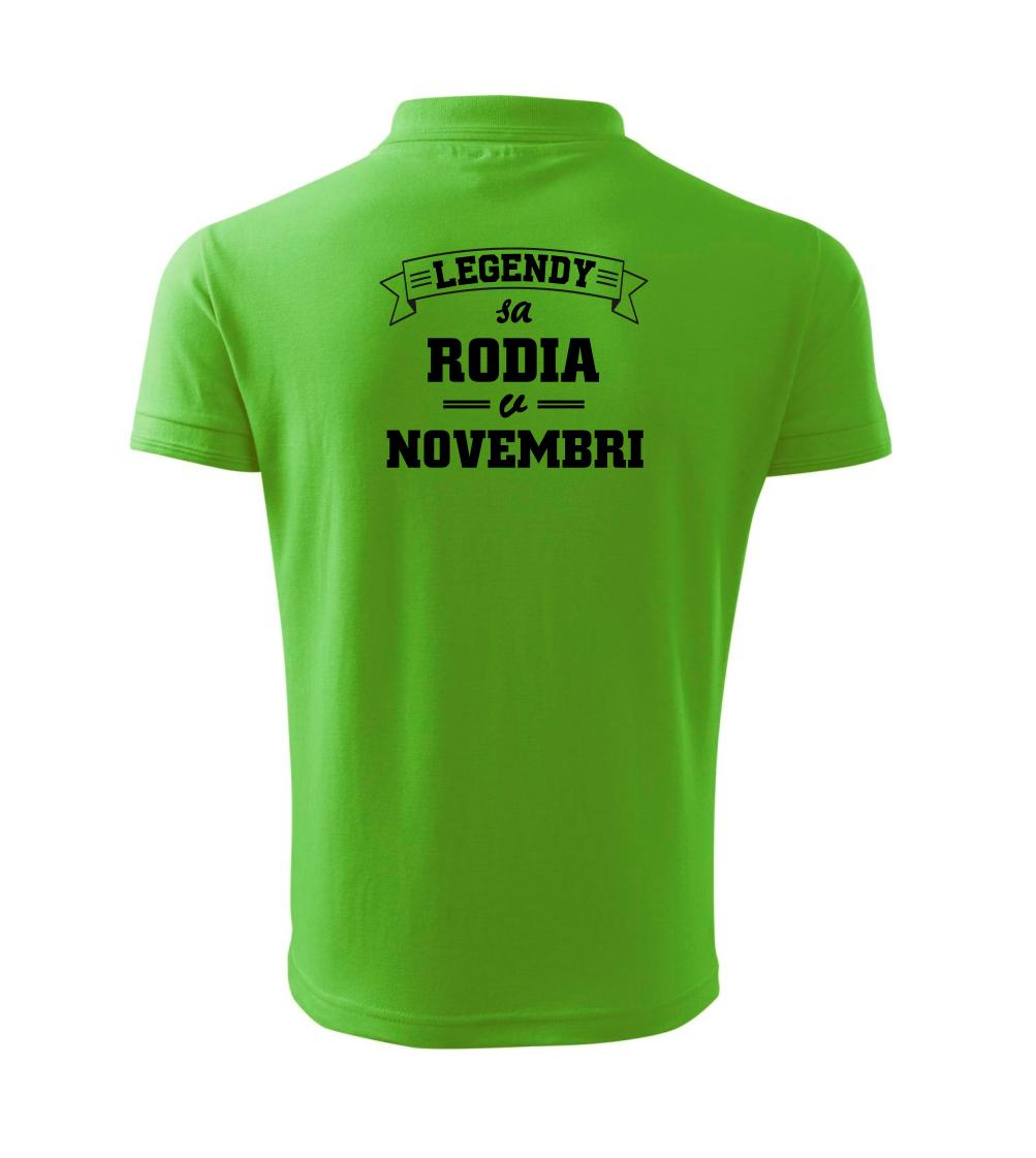Legendy sa rodia v novembri Legendy sa rodia v novembri