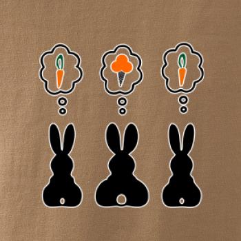 Králici premýšľajú, čo by zožrali