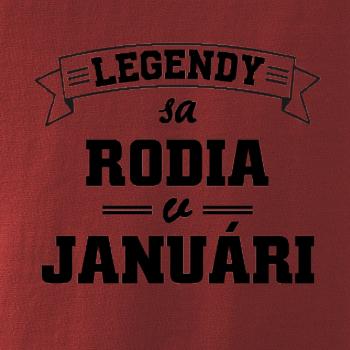 Legendy sa rodia v januári
